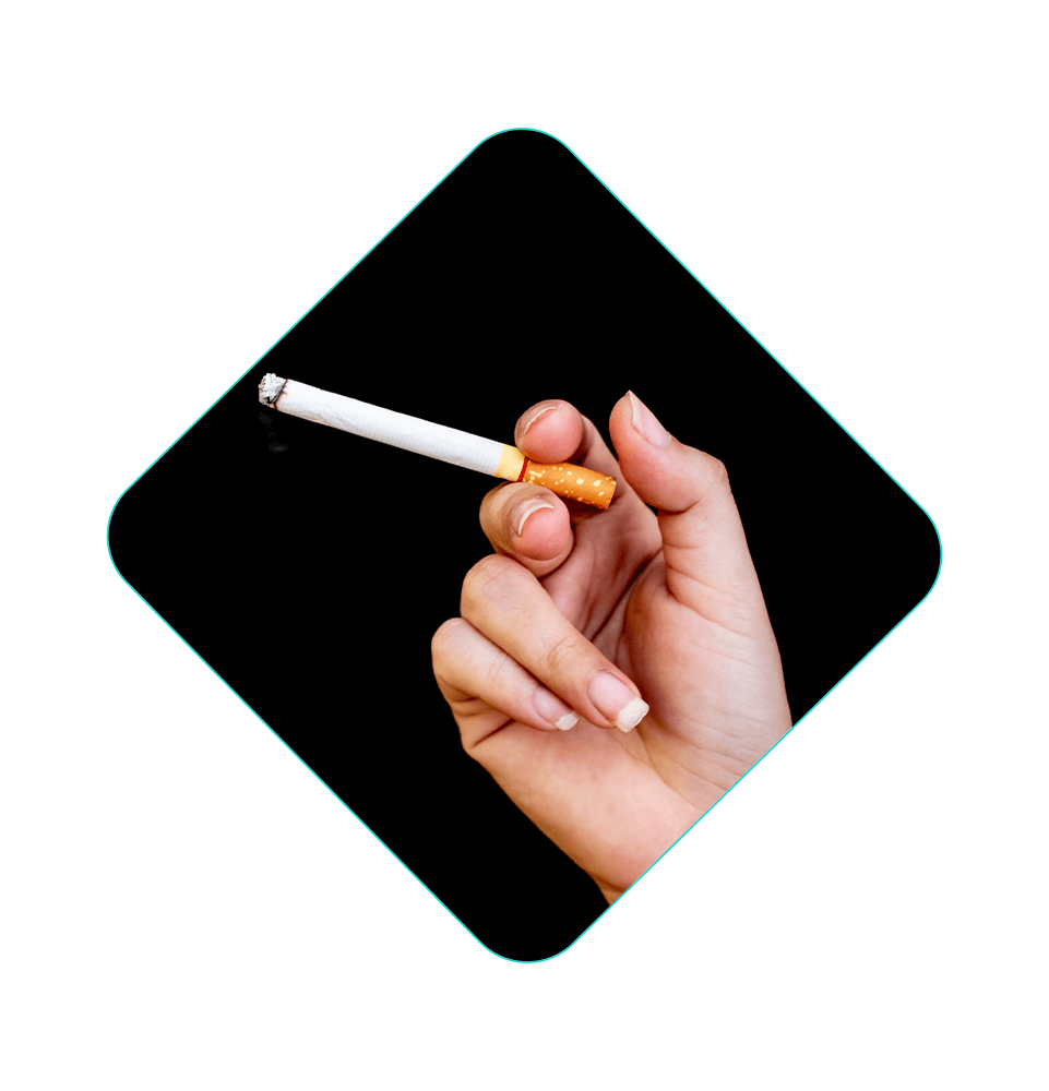 close up of cigarette