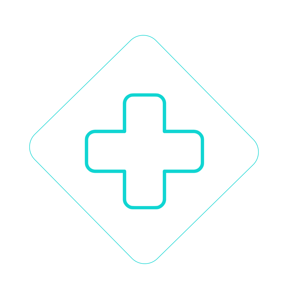 close up of medical cross