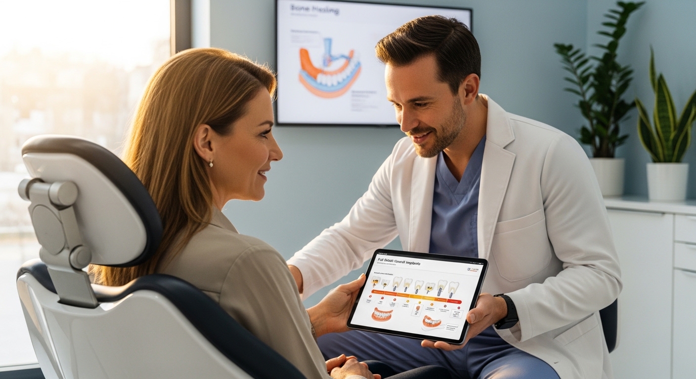 Emergency dentist treating a patient in Tulsa, OK